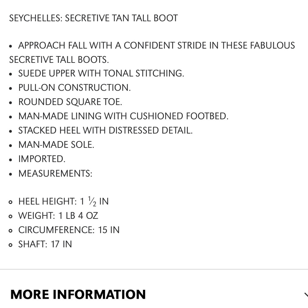 Seychelles Tan Knee-High Boots - Picture 6 of 7